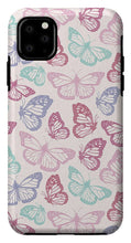 Load image into Gallery viewer, Pink Butterfly Pattern - Phone Case