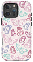 Load image into Gallery viewer, Pink Butterfly Pattern - Phone Case