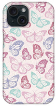 Load image into Gallery viewer, Pink Butterfly Pattern - Phone Case