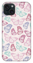 Load image into Gallery viewer, Pink Butterfly Pattern - Phone Case