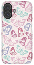 Load image into Gallery viewer, Pink Butterfly Pattern - Phone Case