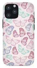 Load image into Gallery viewer, Pink Butterfly Pattern - Phone Case