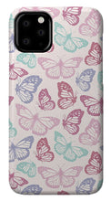 Load image into Gallery viewer, Pink Butterfly Pattern - Phone Case