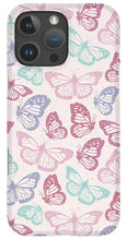 Load image into Gallery viewer, Pink Butterfly Pattern - Phone Case