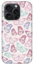 Load image into Gallery viewer, Pink Butterfly Pattern - Phone Case