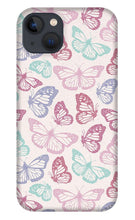Load image into Gallery viewer, Pink Butterfly Pattern - Phone Case