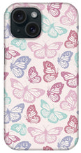 Load image into Gallery viewer, Pink Butterfly Pattern - Phone Case