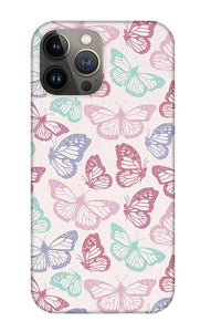 Pink Butterfly Pattern - Phone Case