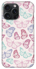 Load image into Gallery viewer, Pink Butterfly Pattern - Phone Case