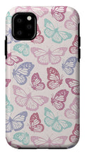 Load image into Gallery viewer, Pink Butterfly Pattern - Phone Case