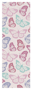 Pink Butterfly Pattern - Yoga Mat
