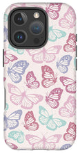 Load image into Gallery viewer, Pink Butterfly Pattern - Phone Case
