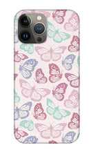Load image into Gallery viewer, Pink Butterfly Pattern - Phone Case