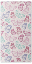 Load image into Gallery viewer, Pink Butterfly Pattern - Beach Towel