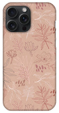 Load image into Gallery viewer, Pink Desert Leaf Pattern - Phone Case