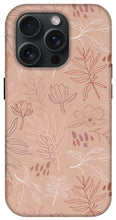 Load image into Gallery viewer, Pink Desert Leaf Pattern - Phone Case