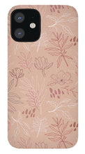 Load image into Gallery viewer, Pink Desert Leaf Pattern - Phone Case