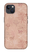 Load image into Gallery viewer, Pink Desert Leaf Pattern - Phone Case