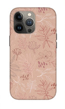 Load image into Gallery viewer, Pink Desert Leaf Pattern - Phone Case