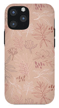Load image into Gallery viewer, Pink Desert Leaf Pattern - Phone Case