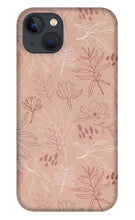 Load image into Gallery viewer, Pink Desert Leaf Pattern - Phone Case