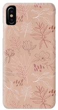 Load image into Gallery viewer, Pink Desert Leaf Pattern - Phone Case