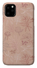 Load image into Gallery viewer, Pink Desert Leaf Pattern - Phone Case