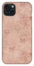 Load image into Gallery viewer, Pink Desert Leaf Pattern - Phone Case