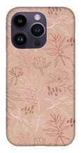 Load image into Gallery viewer, Pink Desert Leaf Pattern - Phone Case