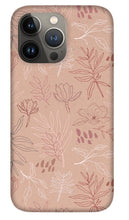 Load image into Gallery viewer, Pink Desert Leaf Pattern - Phone Case