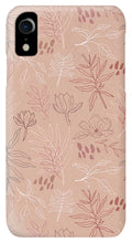 Load image into Gallery viewer, Pink Desert Leaf Pattern - Phone Case