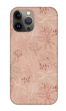 Load image into Gallery viewer, Pink Desert Leaf Pattern - Phone Case