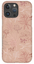 Load image into Gallery viewer, Pink Desert Leaf Pattern - Phone Case
