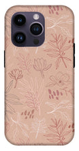 Load image into Gallery viewer, Pink Desert Leaf Pattern - Phone Case