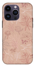Load image into Gallery viewer, Pink Desert Leaf Pattern - Phone Case