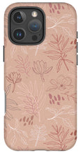 Load image into Gallery viewer, Pink Desert Leaf Pattern - Phone Case