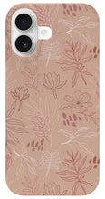 Load image into Gallery viewer, Pink Desert Leaf Pattern - Phone Case