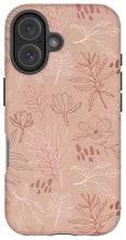 Load image into Gallery viewer, Pink Desert Leaf Pattern - Phone Case