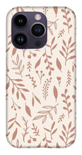 Load image into Gallery viewer, Pink Falling Leaves Pattern - Phone Case
