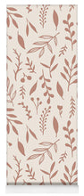 Load image into Gallery viewer, Pink Falling Leaves Pattern - Yoga Mat