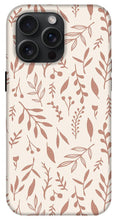 Load image into Gallery viewer, Pink Falling Leaves Pattern - Phone Case