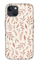 Load image into Gallery viewer, Pink Falling Leaves Pattern - Phone Case