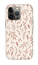 Load image into Gallery viewer, Pink Falling Leaves Pattern - Phone Case