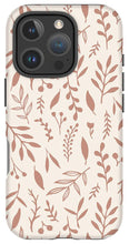 Load image into Gallery viewer, Pink Falling Leaves Pattern - Phone Case