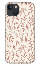 Load image into Gallery viewer, Pink Falling Leaves Pattern - Phone Case