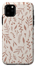 Load image into Gallery viewer, Pink Falling Leaves Pattern - Phone Case