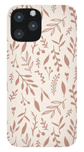 Load image into Gallery viewer, Pink Falling Leaves Pattern - Phone Case