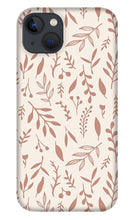 Load image into Gallery viewer, Pink Falling Leaves Pattern - Phone Case