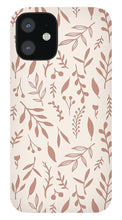 Load image into Gallery viewer, Pink Falling Leaves Pattern - Phone Case