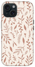 Load image into Gallery viewer, Pink Falling Leaves Pattern - Phone Case